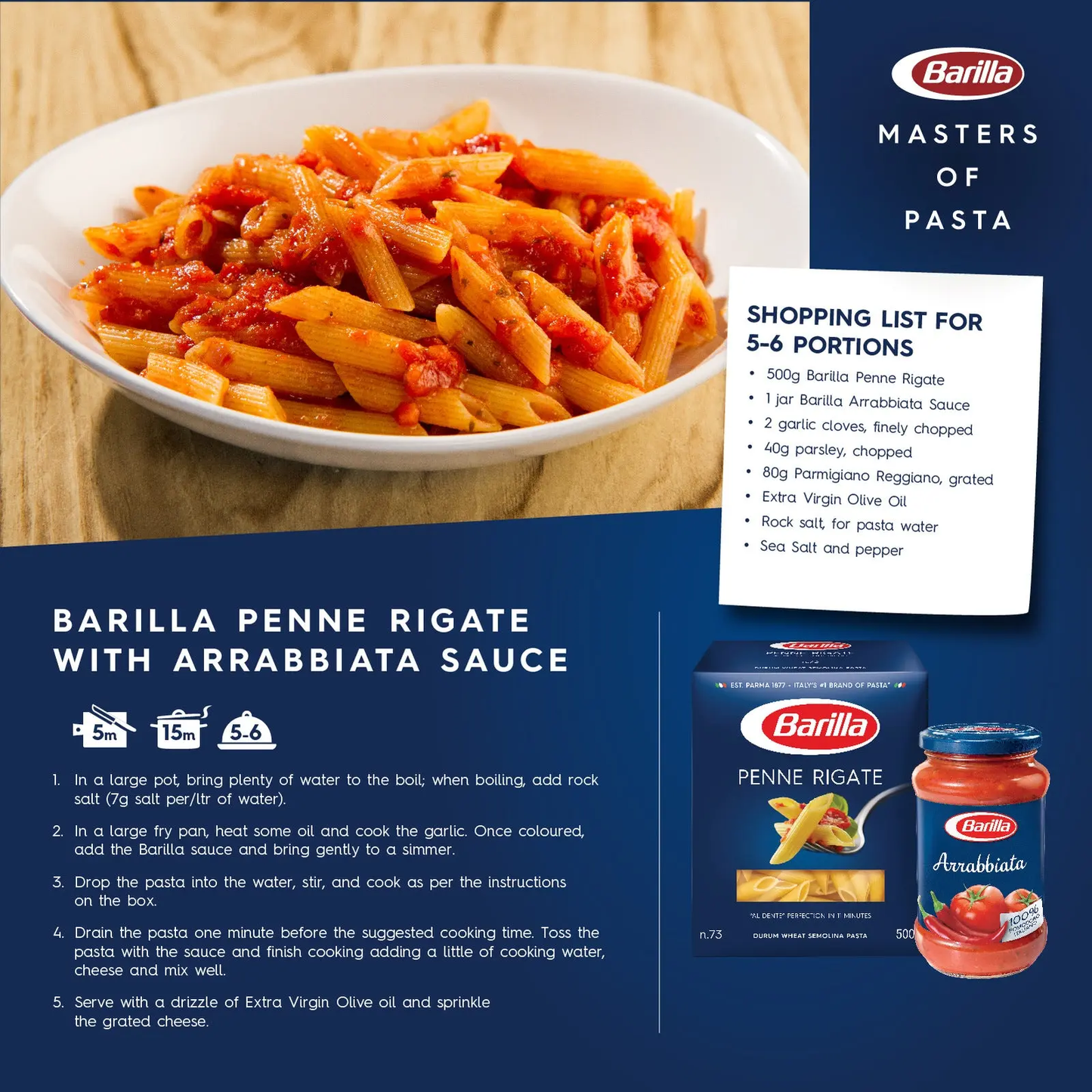 BARILLA Penne Rigate No. 73