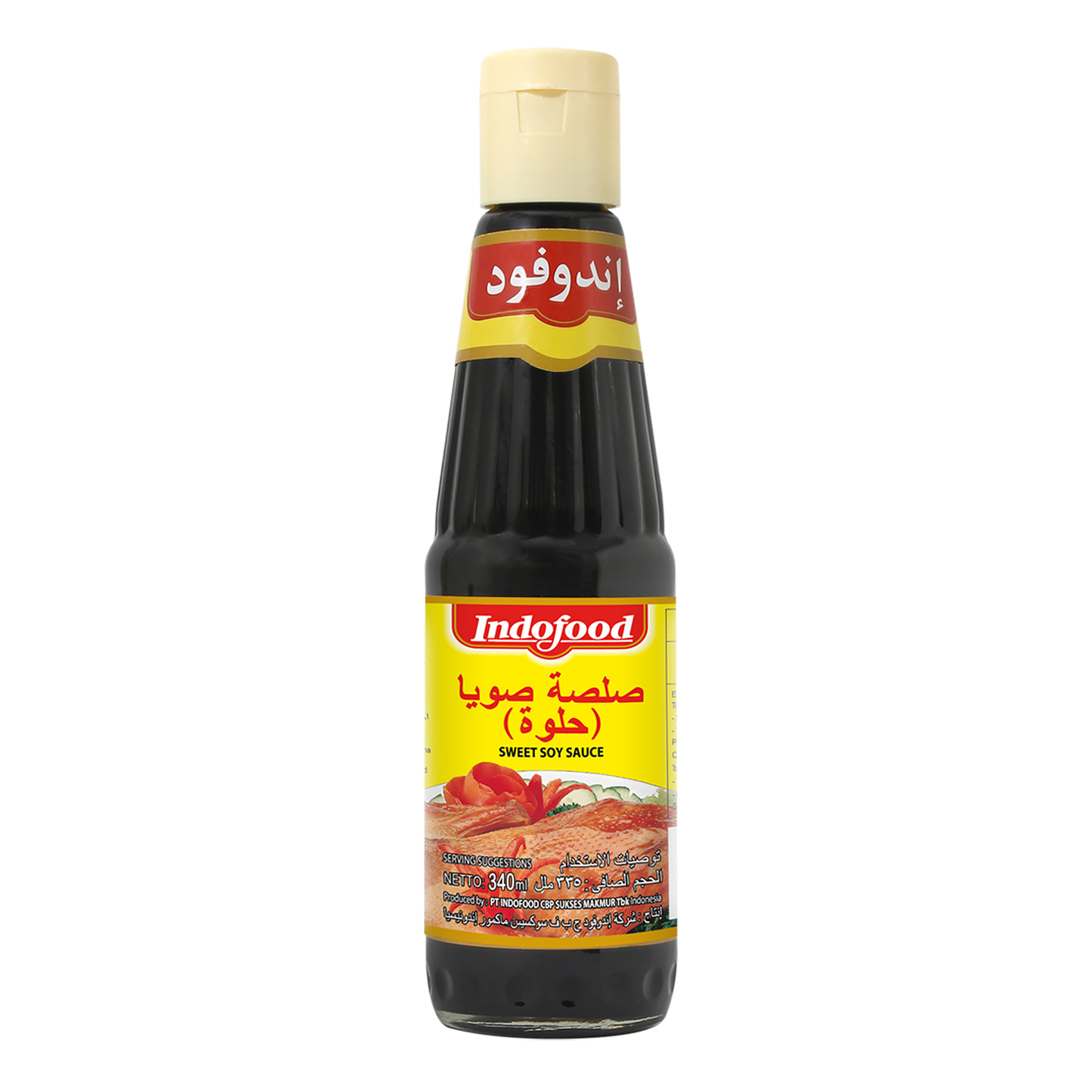 صلصة الصويا الحلوة من إندوفود 340 مل