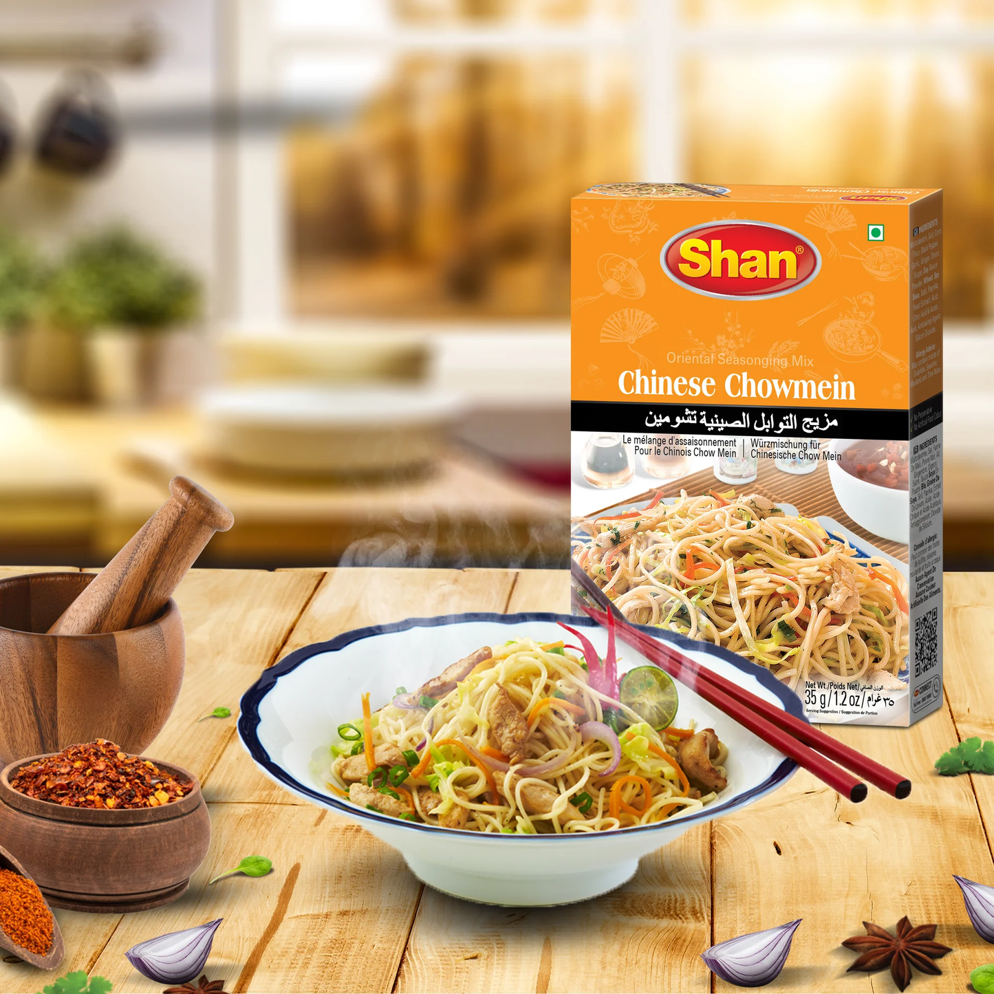SHAN Chinese Chowmein Oriental Seasoning Mix