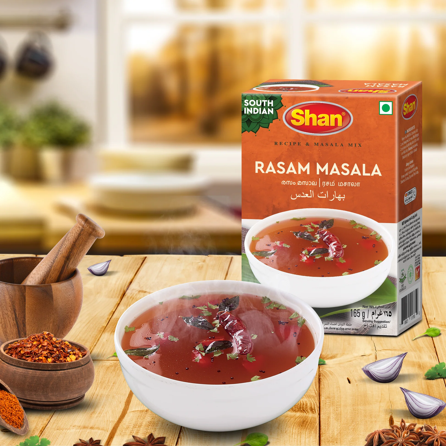 SHAN South Indian Rasam Recipe & Masala Mix
