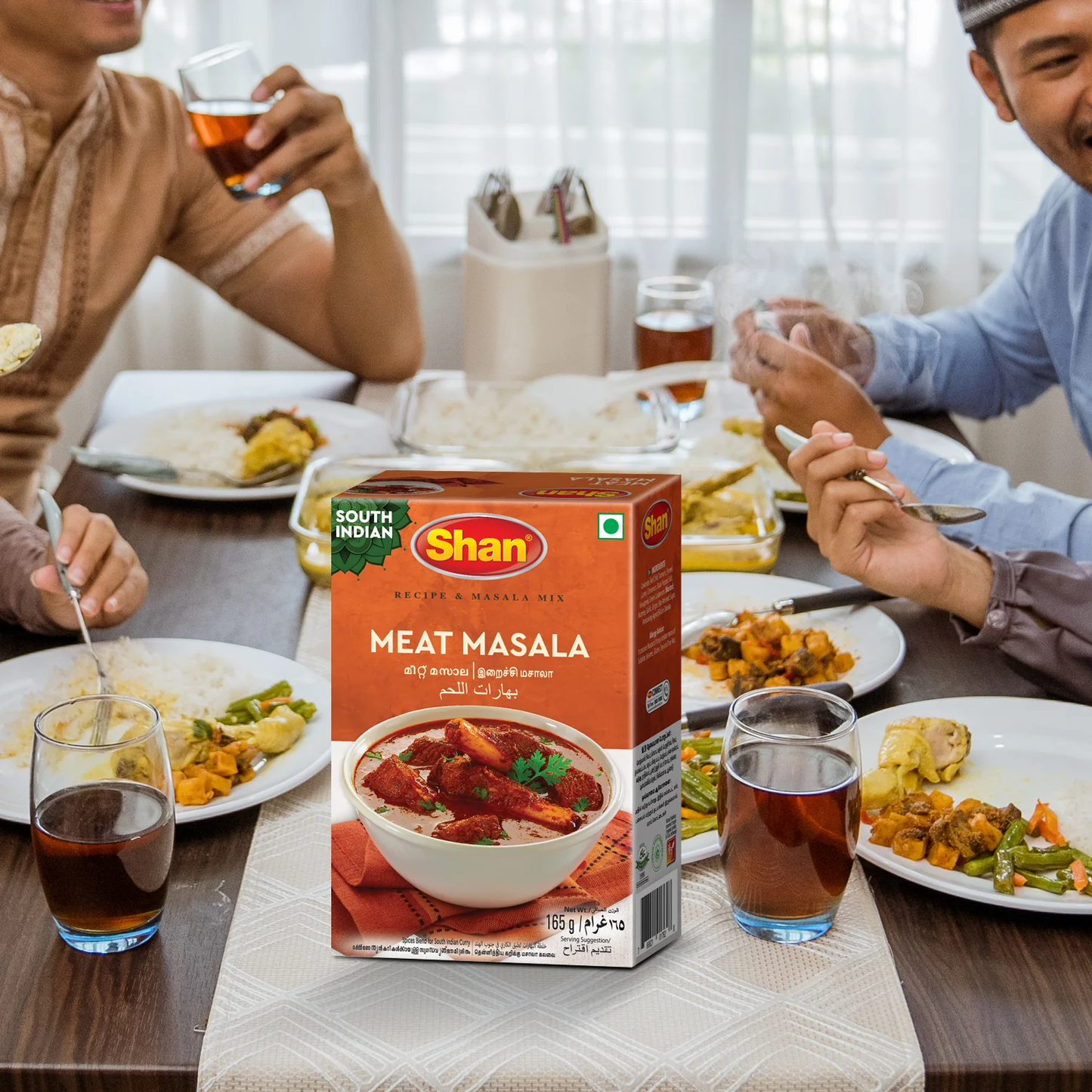 SHAN South Indian Meat Recipe & Masala Mix