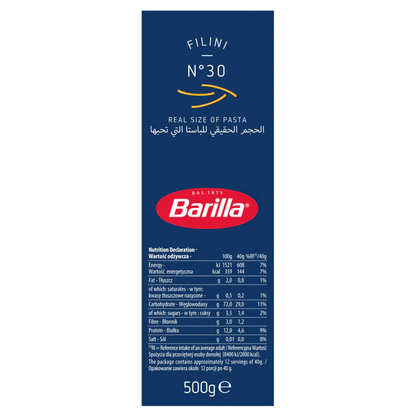 BARILLA Pasta for Soup Filini