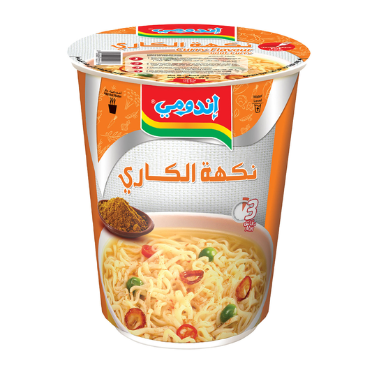 INDOMIE Curry Flavored Cup