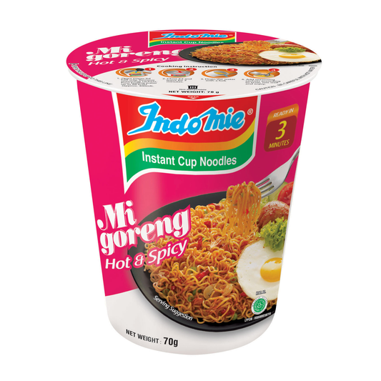 INDOMIE Hot & Spicy Noodles Cup