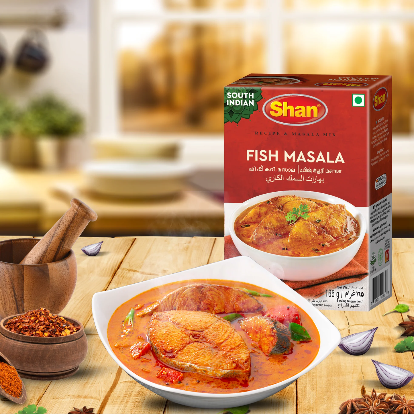 SHAN South Indian Fish Recipe & Masala Mix