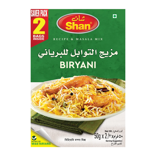 SHAN Veg biryani recipe & masala mix