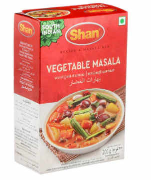 SHAN South Indian Vegetable Recipe & Masala Mix